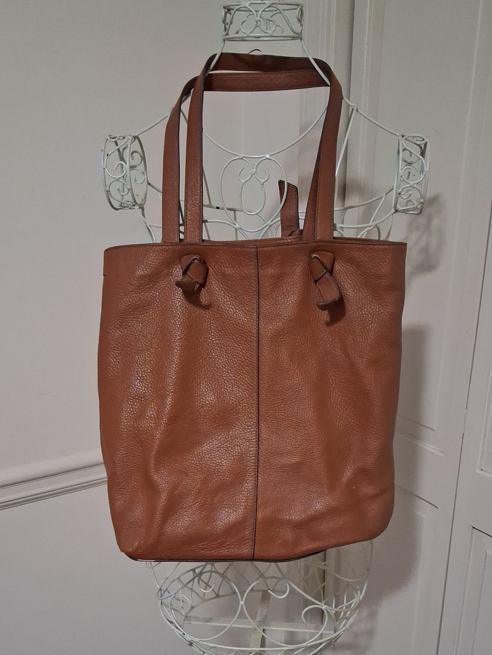 Banana Republic Leather Tote Bag
